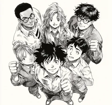 冒险题材漫画《北境信使》封面